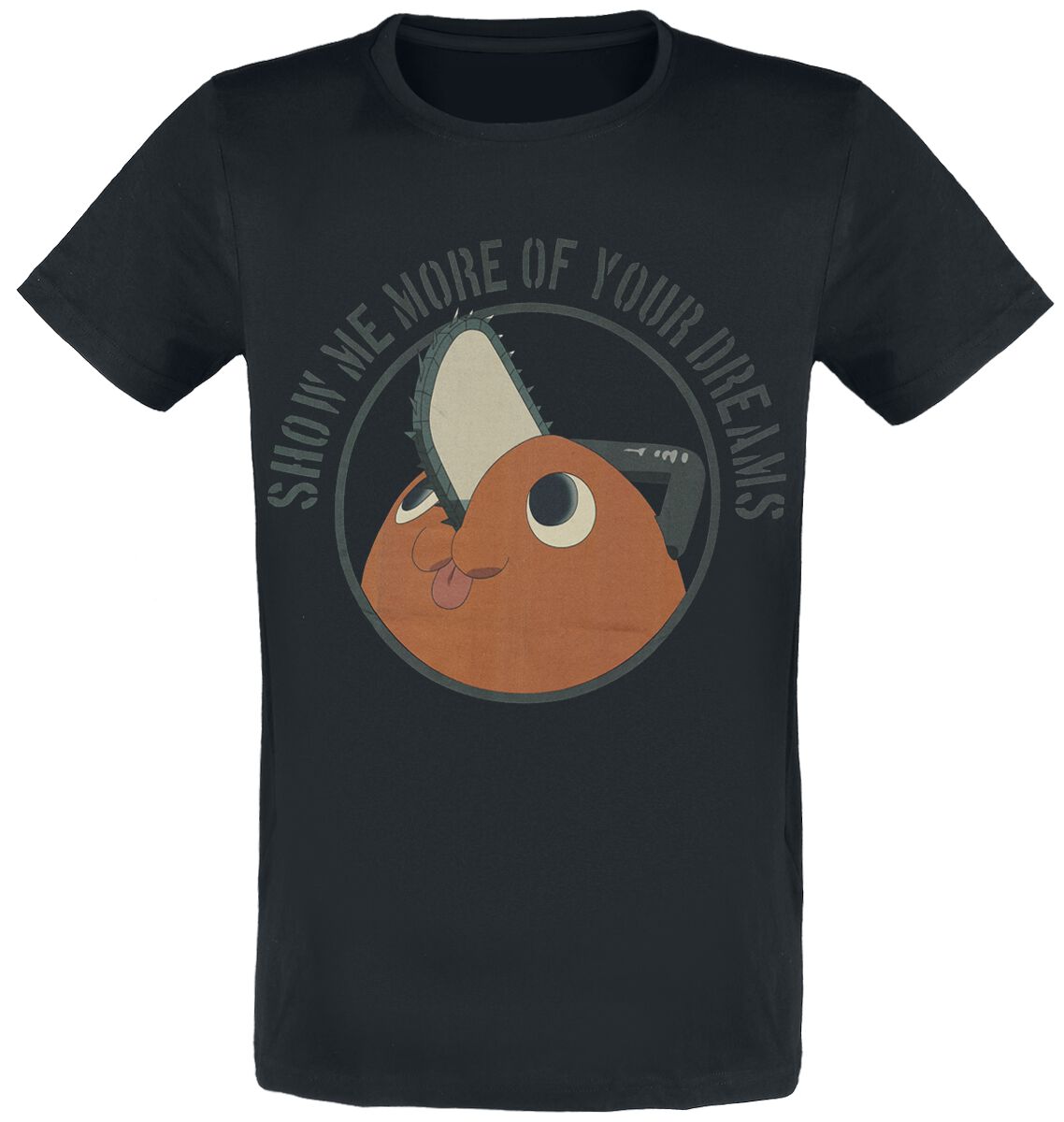 Chainsaw Man Pochita - Show Me Your Dreams T-Shirt schwarz in XL von Chainsaw Man