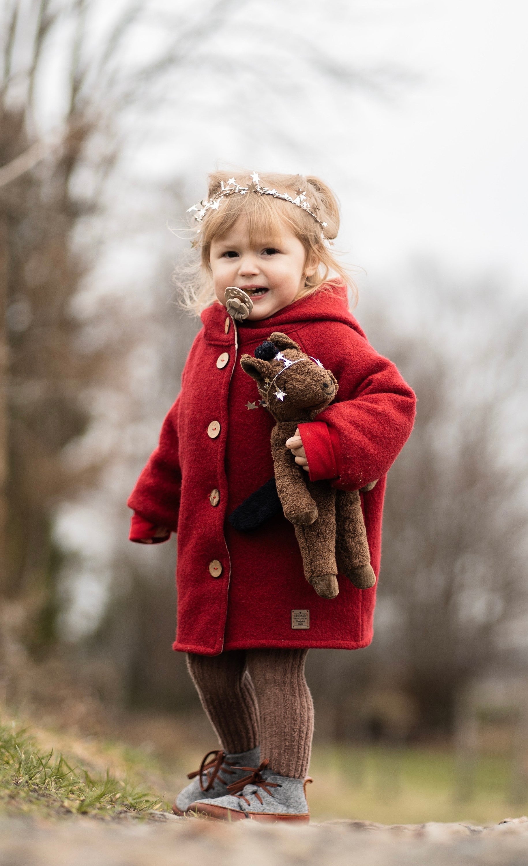 Wollwalkjacke Baby & Kind - Winterjacke von Chajojoswelt