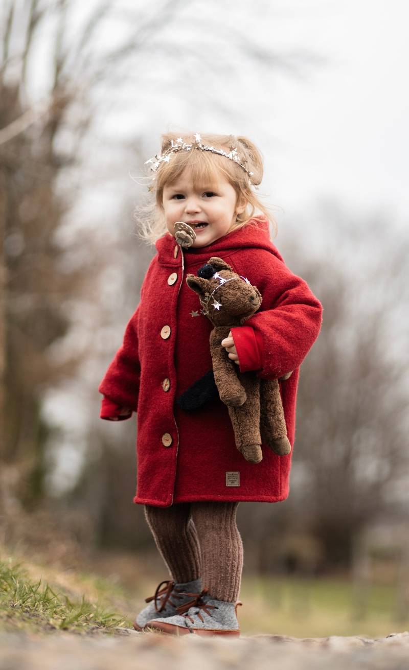 Wollwalkjacke Baby & Kind - Winterjacke von Chajojoswelt