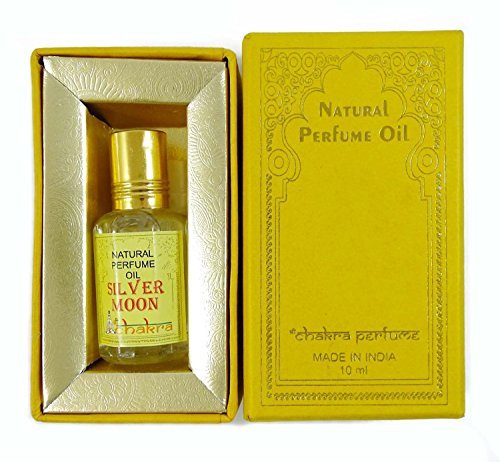 Chakra 100% reines natürliches Parfüm Silber Mond Duftöl 10ml von Chakra