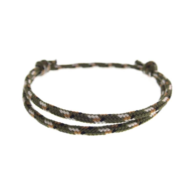 Bewegliches Knoten Armband. Verstellbares Freundschafts String Armbänder Schiebeverschluss . Pull Cord Schmuck Minimal Mit Schiebeknoten. 2mm von ChalkBagsNadamlada
