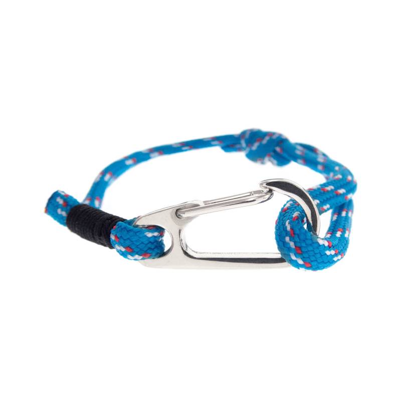 Bunter Stoff Kordel Armband Verstellbarer Knoten. Textile String Multi Strang Schmuck. Mit Karabiner Verschluss Für Herren Oder Damen von ChalkBagsNadamlada