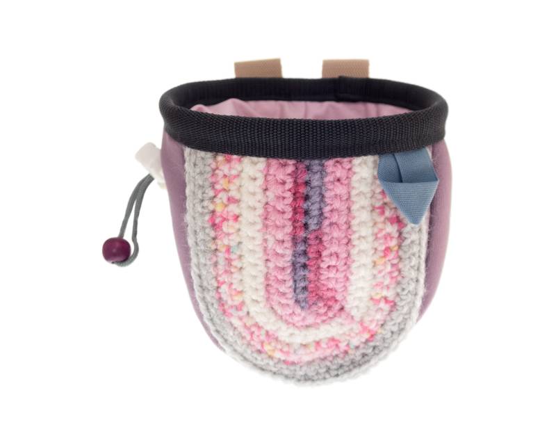 Kreideeimer Klettern Für Kinder. Kinder Chalk Bag Kletterausrüstung. Handgefertigte Pinke Boulder Kreide Beutel Das Fitnessstudio. S Größe von ChalkBagsNadamlada