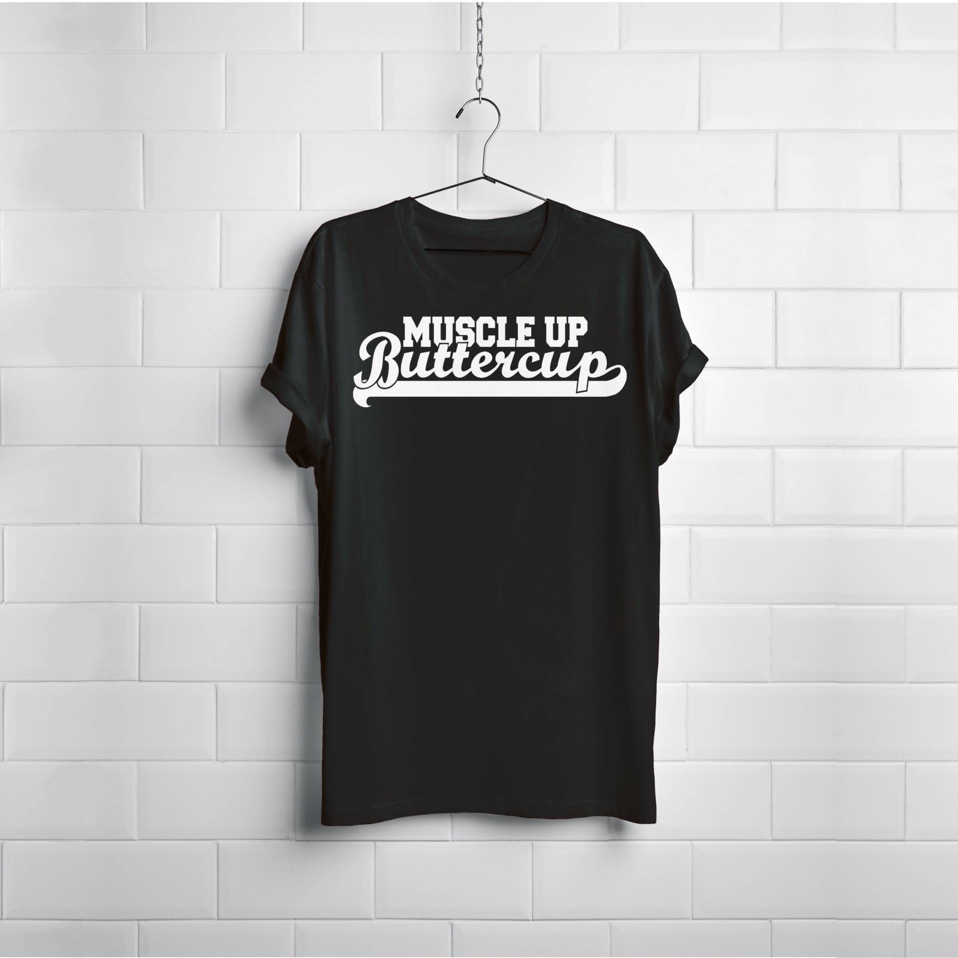 Muskel Mann Buttercup - Süßes Gymnast Cheer Cross Fit Trainer Highland Spiele T-Shirt Muskel Mann Buttercup - Süßes Gymnast Cheer Cross Fit Trainer Highland Spiele T-Shirt von ChalkBucket