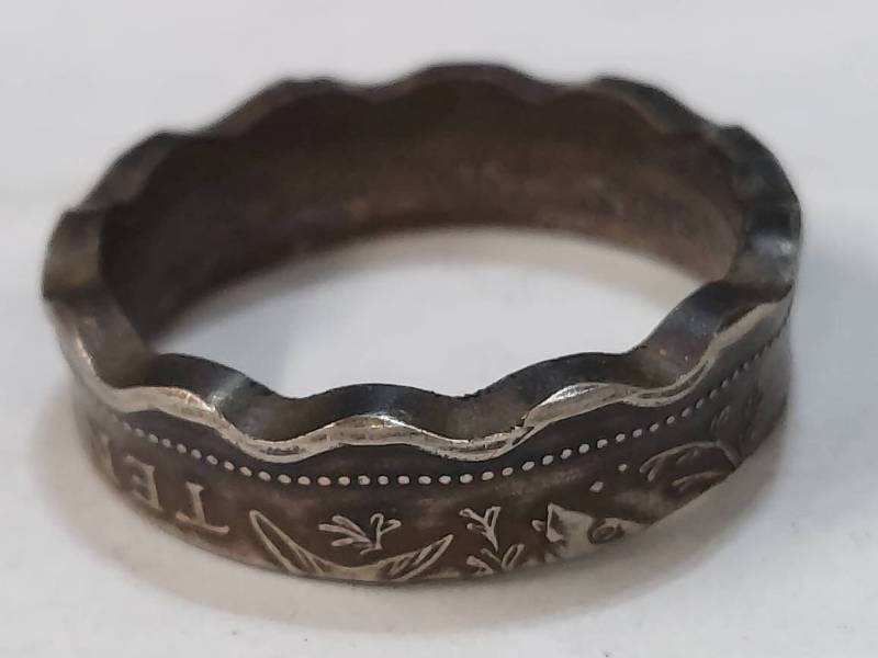 Commonwealth Der 10 Cent-Münze Ring von ChallengeCoinRings