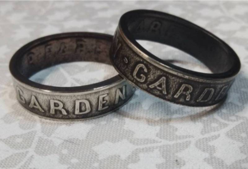 Gartenstaat Transport Token Münzring von ChallengeCoinRings
