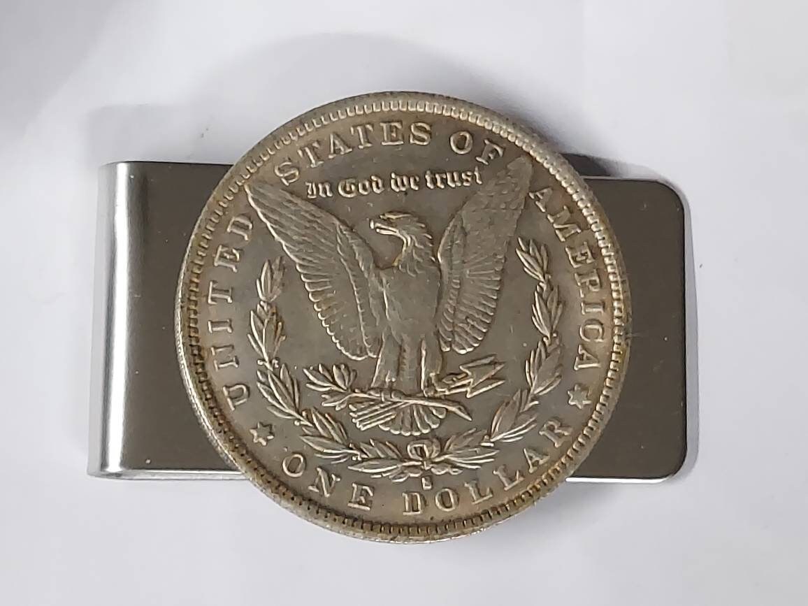 Morgan Replik Geldklammer in Kopf Oder Zahl. Daten Können Variieren von ChallengeCoinRings