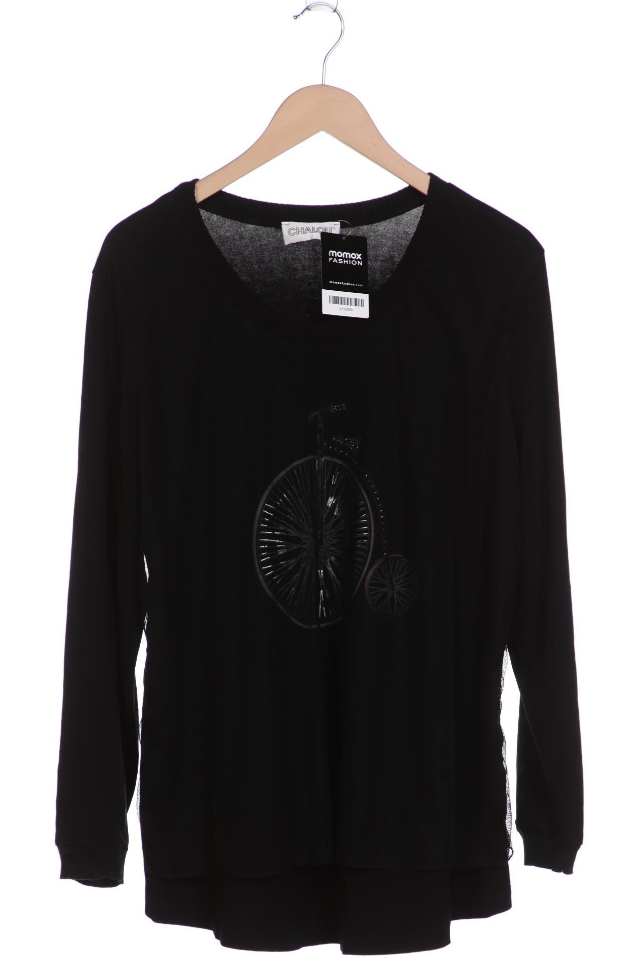 Chalou Damen Sweatshirt, schwarz, Gr. 46 von Chalou
