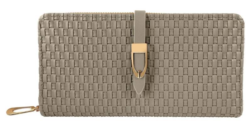 Cham Cham Geldbörse 3010090 Lederimitat, gewebtes Design, längliche Damengeldbörse von Cham Cham