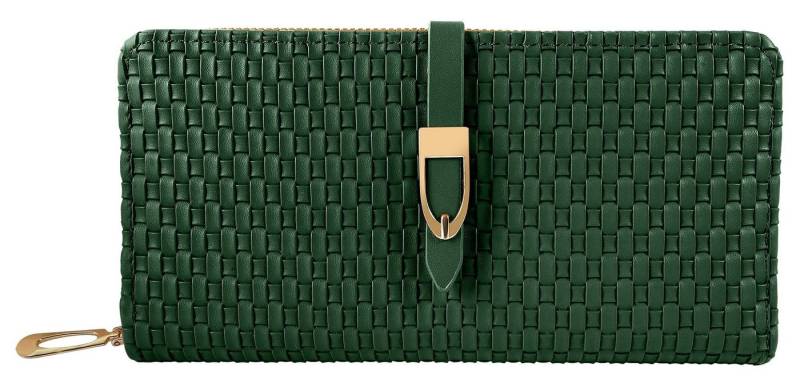 Cham Cham Geldbörse 3010090 Lederimitat, gewebtes Design, längliche Damengeldbörse von Cham Cham