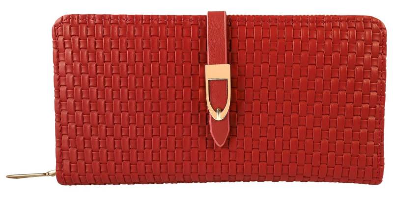 Cham Cham Geldbörse 3010090 Lederimitat, gewebtes Design, längliche Damengeldbörse von Cham Cham