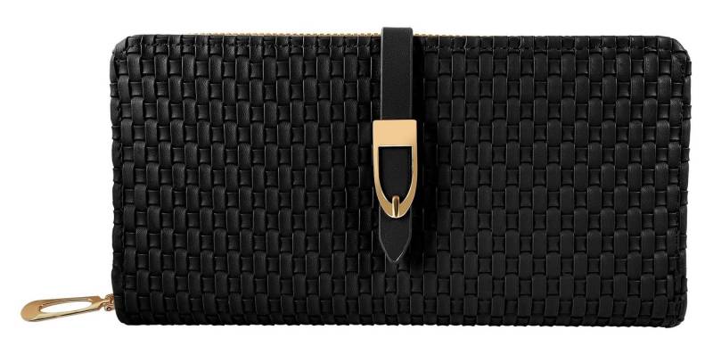 Cham Cham Geldbörse 3010090 Lederimitat, gewebtes Design, längliche Damengeldbörse von Cham Cham