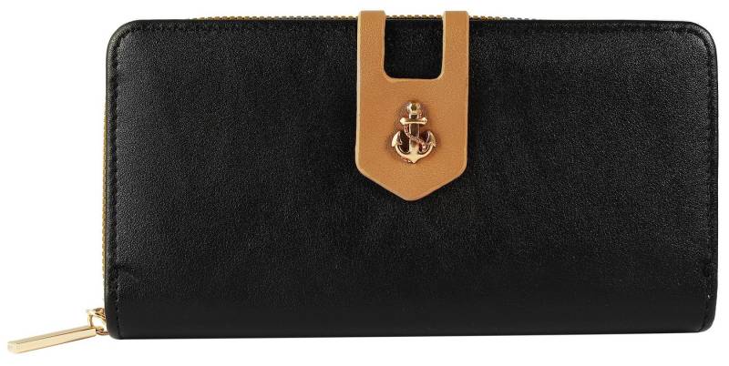 Cham Cham Geldbörse 3010092 Lederimitat, Überschlag mit Ankerelement von Cham Cham