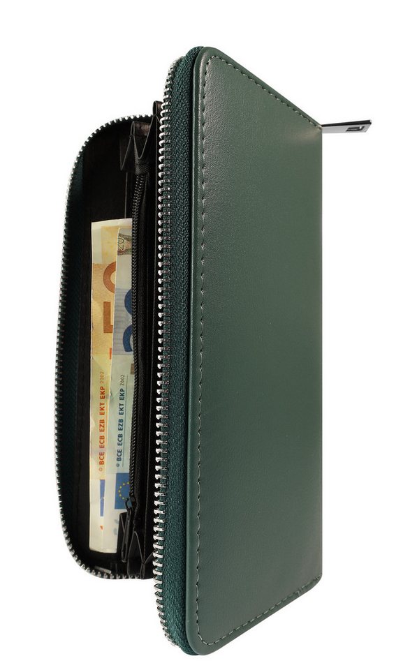 Cham Cham Geldbörse 3010104 Querformat, 4 Stück, Portemonnaie, Reisverschluss, Wallet von Cham Cham