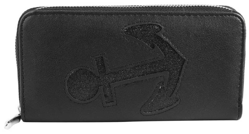 Cham Cham Geldbörse Galina Cham Cham Damen Geldbörse aus Lederimitation mit Anker, Damen GeldbÃ¶rse Quer Lederimitat von Cham Cham