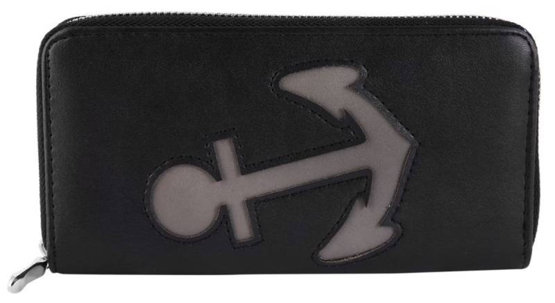 Cham Cham Geldbörse Galina Cham Cham Damen Geldbörse aus Lederimitation mit Anker, Damen GeldbÃ¶rse Quer Lederimitat von Cham Cham