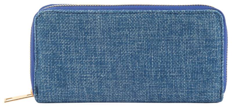 Cham Cham Geldbörse Janina Cham Cham Geldbörse aus Lederimitat, Damen GeldbÃ¶rse Quer Textil von Cham Cham