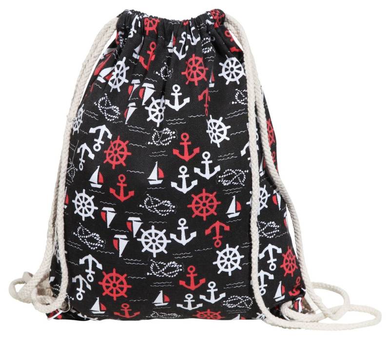 Cham Cham Turnbeutel Alwin Maritimer Trend Turnbeutel aus Textil (Polybag) von Cham Cham