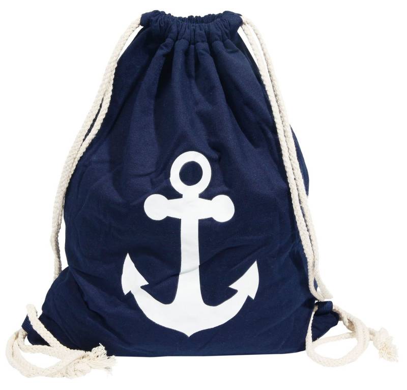 Cham Cham Turnbeutel Colori Turnbeutel aus Textil, Anker (Polybag) von Cham Cham