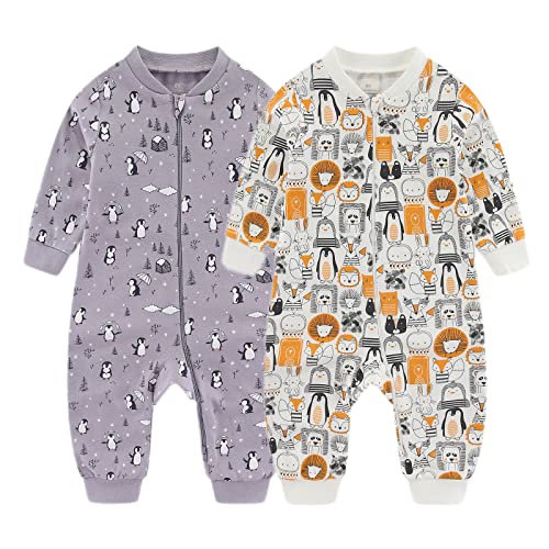 Chamie Baby Sleepsuit Romper for Baby Boys and Girls,Double Zipper and Neck Protection,Sleeping and Playing Chamie Baby Sleepsuit Romper for Baby Boys and Girls,Double Zipper and Neck Protection,Sleeping and Playing von Chamie