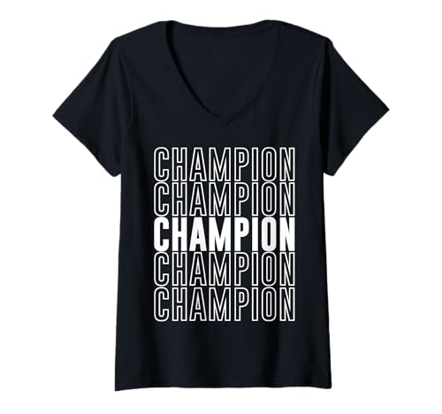 Damen Meister T-Shirt mit V-Ausschnitt Damen Meister T-Shirt mit V-Ausschnitt von Champion Apparel