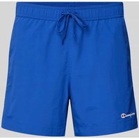 CHAMPION Badehose in Crinkle-Optik in Bleu, Größe M von Champion