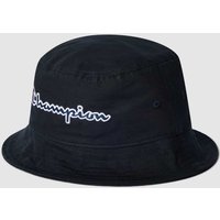 CHAMPION Bucket Hat mit Label-Stitching in Black, Größe L/XL von Champion