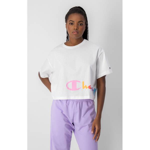 CHAMPION Damen Shirt Crewneck Croptop T-Shirt von Champion