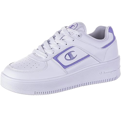 CHAMPION Damen Sneaker Legacy Plus Foul Play Platform BS White-Lilac 38 von Champion