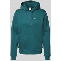 CHAMPION Hoodie mit Label-Stitching in Dunkelgruen, Größe XL CHAMPION Hoodie mit Label-Stitching in Dunkelgruen, Größe XL von Champion