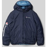 CHAMPION Jacke mit Kapuze in Marine, Größe 176 CHAMPION Jacke mit Kapuze in Marine, Größe 176 von Champion