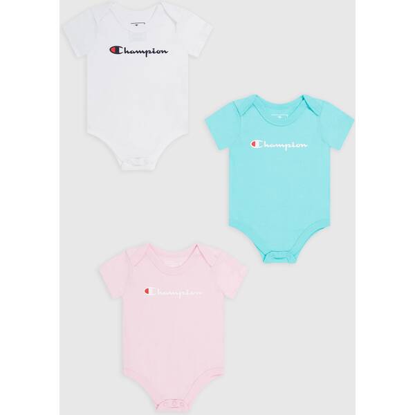 CHAMPION Kinder Shirt 3PK SHORTSLEEVE BODYSUITS von Champion