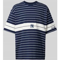 CHAMPION Oversized T-Shirt mit Label-Stitching in Marine, Größe M CHAMPION Oversized T-Shirt mit Label-Stitching in Marine, Größe M von Champion