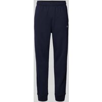 CHAMPION Regular Fit Sweatpants mit Logo-Stitching in Marine, Größe XXL von Champion
