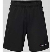 CHAMPION Relaxed Fit Bermudas mit Reißverschlusstaschen in Black, Größe XS CHAMPION Relaxed Fit Bermudas mit Reißverschlusstaschen in Black, Größe XS von Champion
