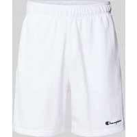 CHAMPION Relaxed Fit Shorts mit Label-Stitching Modell 'ICONS' in Weiss, Größe L von Champion