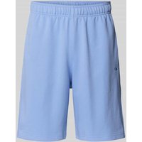 CHAMPION Relaxed Fit Sweatbermudas mit Logo-Stitching Modell 'ICONS' in Hellblau, Größe XL von Champion