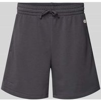 CHAMPION Relaxed Fit Sweatshorts mit Logo-Badge Modell 'Sustainable' in Anthrazit, Größe XXL von Champion