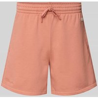 CHAMPION Relaxed Fit Sweatshorts mit Logo-Badge Modell 'Sustainable' in Apricot, Größe L von Champion