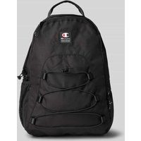 CHAMPION Rucksack mit Label-Patch in Black, Größe 1 von Champion