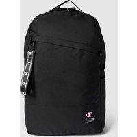 CHAMPION Rucksack mit Label-Patch in Black, Größe One Size von Champion