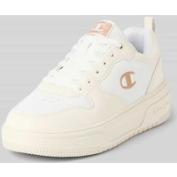 CHAMPION Sneaker mit Logo-Stitching Modell 'Rebound Lite' in Offwhite, Größe 39 von Champion