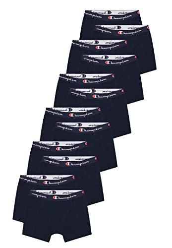 Champion 10er Pack Boxershorts Men Herren Unterhose Pant Boxer Unterwäsche, Farbe:Navy, Bekleidungsgröße:L von Champion