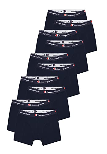 Champion 10er Pack Boxershorts Men Herren Unterhose Pant Boxer Unterwäsche, Farbe:Navy, Bekleidungsgröße:XXL von Champion