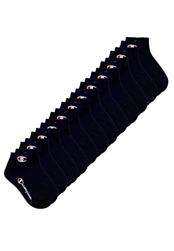 Champion 12 Paar Quarter Socken Gr. 35-46 Unisex Sneaker Kurzsocken, Farbe:200 - black, Socken & Strümpfe:35-38 von Champion