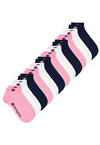 Champion 12 Paar Quarter Socken Gr. 35-46 Unisex Sneaker Kurzsocken, Farbe:395 - prism pink, Socken & Strümpfe:35-38 von Champion