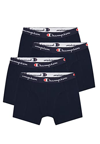 Champion 4er Pack Boxershorts Men Herren Unterhose Pant Boxer Unterwäsche, Farbe:Navy, Bekleidungsgröße:XS von Champion