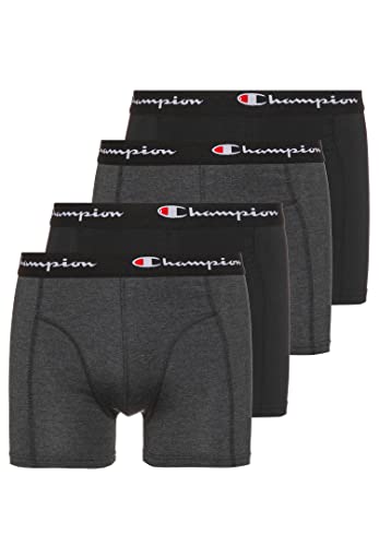 Champion 4er Pack Boxershorts Men Herren Unterhose Pant Boxer Unterwäsche, Farbe:Black Combo, Bekleidungsgröße:L von Champion