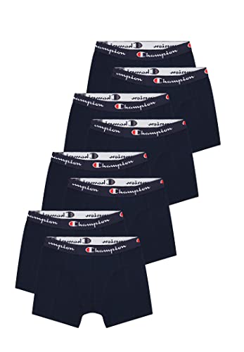 Champion 8er Pack Boxershorts Men Herren Unterhose Pant Boxer Unterwäsche , Farbe:Navy, Bekleidungsgröße:M von Champion