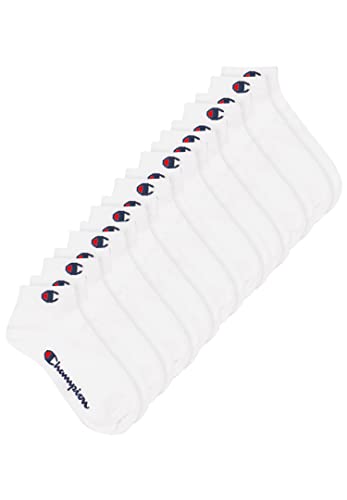 Champion 9 Paar Quarter Socken Gr. 35-46 Unisex Sneaker Kurzsocken, Farbe:300 - white, Socken & Strümpfe:43-46 Champion 9 Paar Quarter Socken Gr. 35-46 Unisex Sneaker Kurzsocken, Farbe:300 - white, Socken & Strümpfe:43-46 von Champion